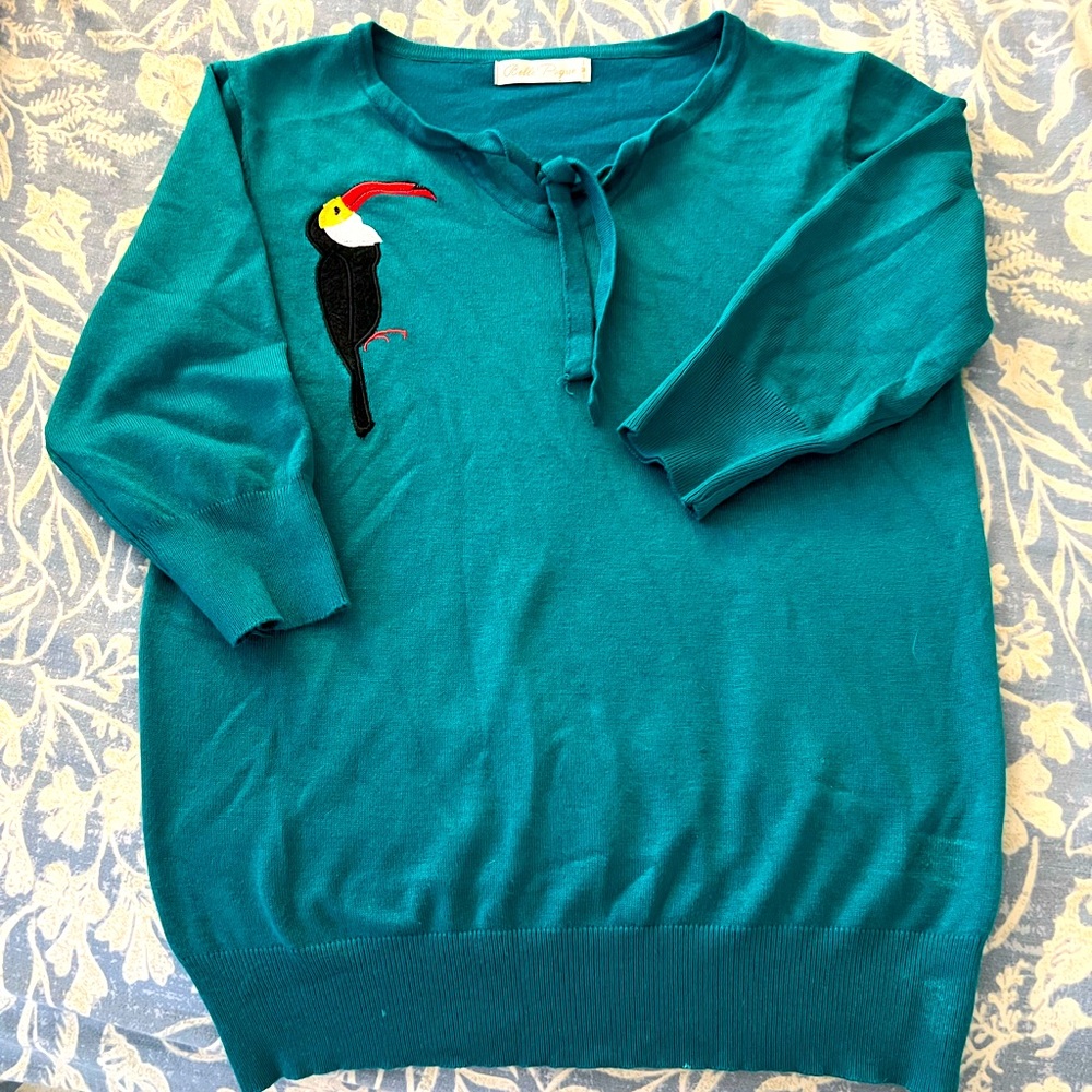 Vintage style 1950s blouse